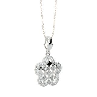 Athena Round Diamond Pendant